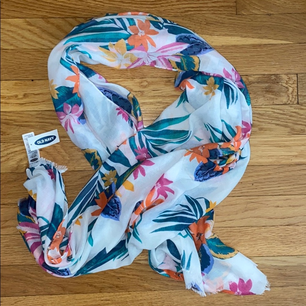Floral Scarf NWT